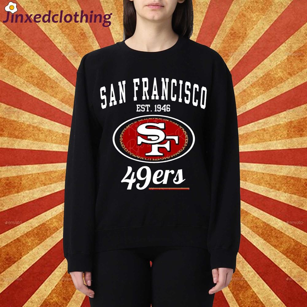 Nfl 49ers Game Shirt Sf 49ers Today T-shirt Thursday Night Football Shirt Est 1946 